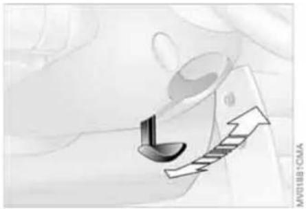 Illustration of a hand holding a coffee cup with an upward arrow, symbolizing growth or progress (no text or symbols present)