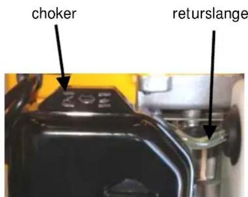 choker returslange