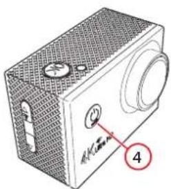 Technical diagram of a device with labeled parts and annotation '4'
