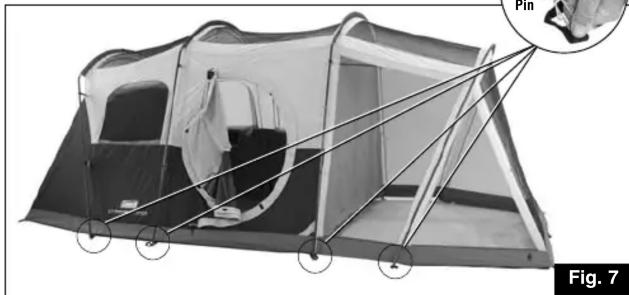 COLEMAN Elite Weathermaster 6 - To Set Up Tent - 8