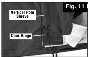 Vertical Pole Sleeve Door Hinge Fig. 11
