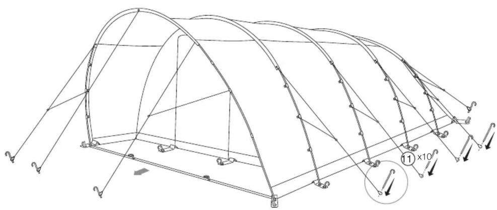 Vango Farnham 500 - 8