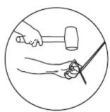 Wood's Sun Valley 8 - Step 10: Secure guy lines - 2