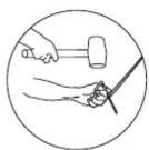 Wood's Lakeside 10 - Step 8: Secure guy lines - 2