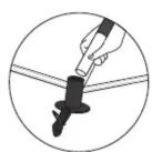 Wood's Lakeside 10 - Step 4: Raise the tent - 2