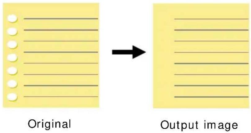 Original Output image
