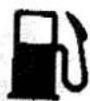 HYUNDAI Galloper II (1997) - Low fuel warning lamp - 1