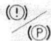 HYUNDAI Galloper II (1997) - Brake warning lamp - 1