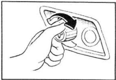 HYUNDAI Galloper II (1997) - Rheostat (meter illumination control) - 1