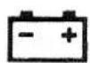 HYUNDAI Galloper II (1997) - Charge warning lamp - 1