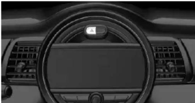 Interior view of a car dashboard with steering wheel and dashboard (no visible text or symbols)