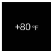 MINI Cooper (2014) - EXTERNAL TEMPERATURE - 1