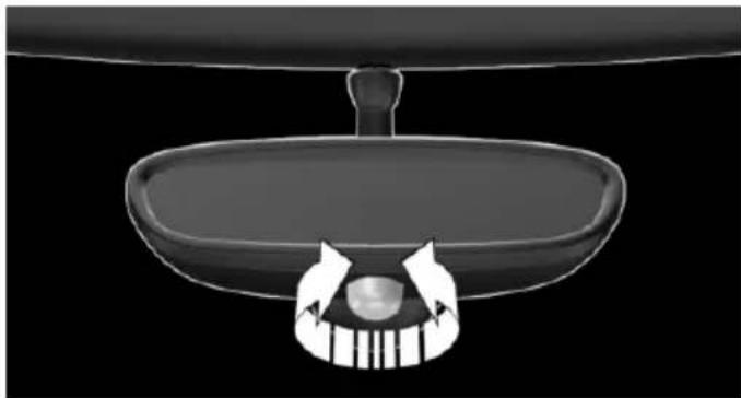 3D diagram of a bowl with a central circular object and directional arrows indicating flow or movement (no text or symbols)