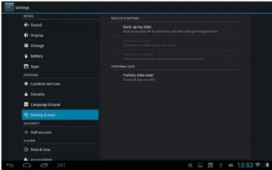 Overmax NewBase 2 - Backup si reset - 1