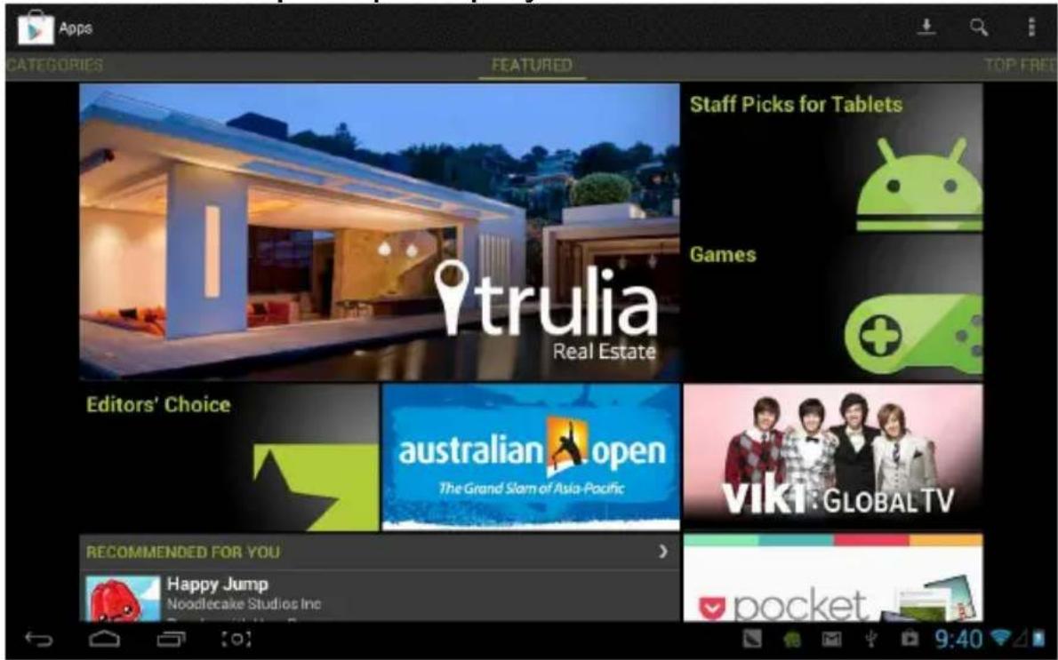 Apps CATEGORIES FEATURED TOP FREE Staff Picks for Tablets Games trulia Real Estate Editors' Choice australian : open The Grand Slam of Asia-Pacific viki : GLOBAL TV RECOMMENDED FOR YOU Happy Jump Noodlecake Studios Inc pocket