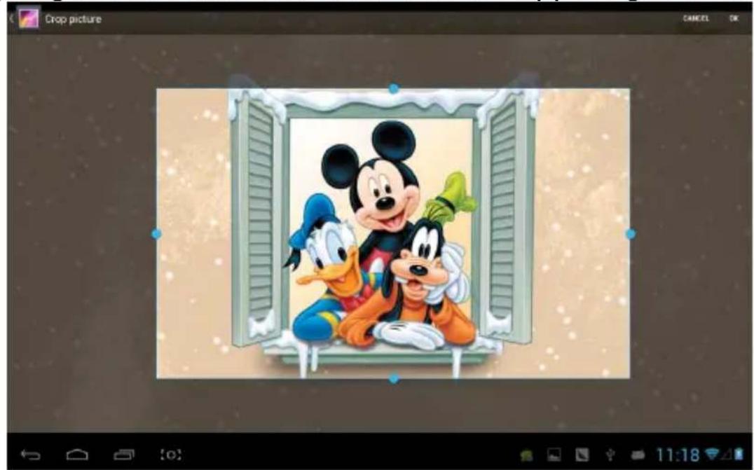 Cartoon illustration of Mickey and two donkeys peeking through a window with snow-covered walls (no text or symbols)