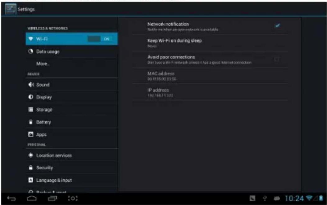 Overmax NewBase 2 - Wifi setari avansate: - 2
