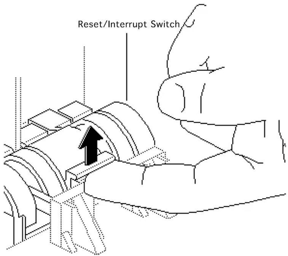 Reset/Interrupt Switch