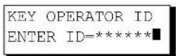 PANASONIC Panafax UF-5600 - Setting the Key Operator Password - 7