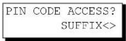 PANASONIC Panafax UF-5600 - Selecting the Access Method (Prefix or Suffix) - 9