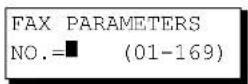 PANASONIC Panafax UF-5600 - Selecting the Access Method (Prefix or Suffix) - 5