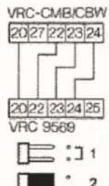 VRC-CMB/CBW 20 27 22 23 24 20 22 23 24 25 VRC 9569 : ] 1 : 2