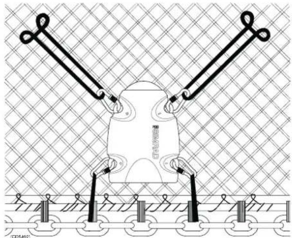 SIMRAD PI30 - Attaching depth sensors to the net wall (tuna) - 1