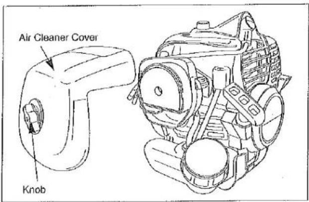 Air Cleaner Cover Knob