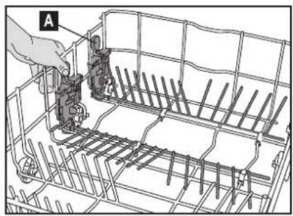 LADEN LVI 45 - supports à assiettes rabattables (selon le modèle) - 1