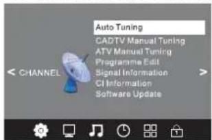 MPMAN TV330 - Syntonisation Auto (DVB-C) - 1