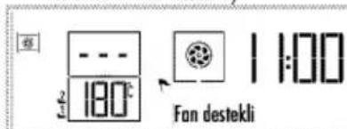 180°C Fan destekli