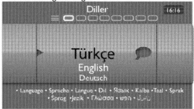 Diller 16:16 Türkçe English Deutsch • Language • Spricho • Languo • Del • Raik • Kalba • Taal • Sprak • Sprag • Jezik • Flüroda • von • Üçü