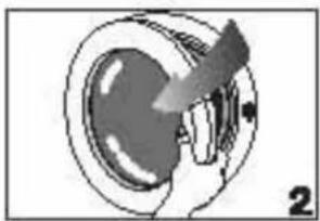 Diagram of a mechanical component with a curved arrow indicating direction (no text or symbols)
