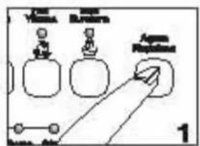Diagram showing three bottles with labels and a directional arrow, possibly illustrating a process or measurement setup.