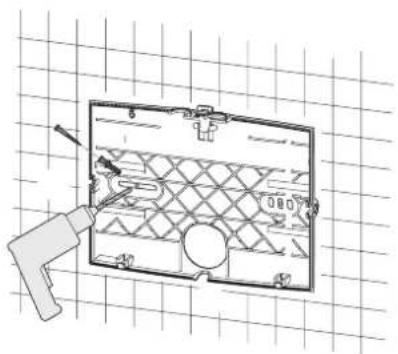 Technical line drawing of a mechanical component with grid background and no visible text or symbols.