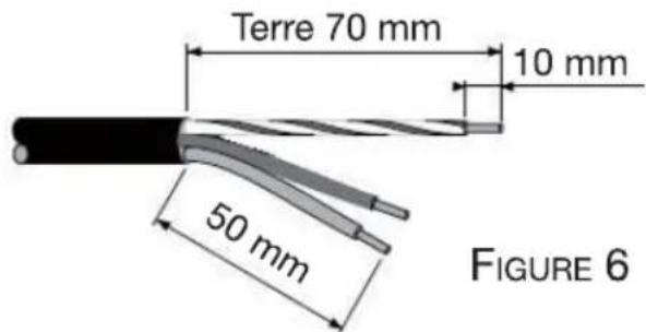 Terre 70 mm 10 mm 50 mm FIGURE 6