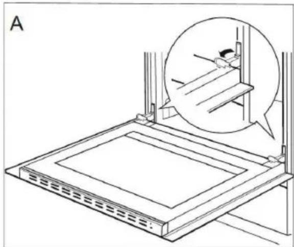 Essentiel B ECV 504i - Démontage et remontage de la porte du four - 1