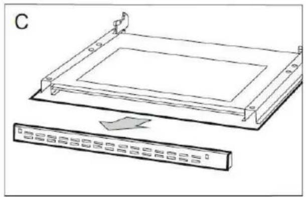 Essentiel B ECV 504i - Démontage et remontage de la vitre de la porte du four - 2
