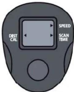 DIST CAL SPEED SCAN TIME