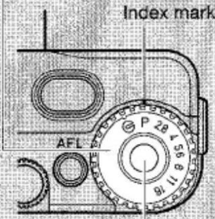 Repère d'index P 28 4 5 6 7 AFL