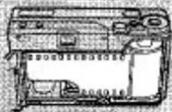 Dessin technique d'un assemblage ou dispositif mécanique (aucun texte ni symbole visible)