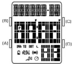 (B) (A) (C) (D) 54A T2 08T C Q 1/2 (●) 1/2 0 RIP