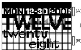 MON12-30 2018 TWELVE twenty eight [A] [B]