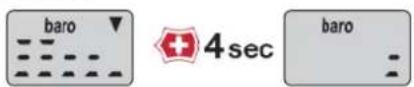 Victorinox Traveller - Barometer display reset - 1