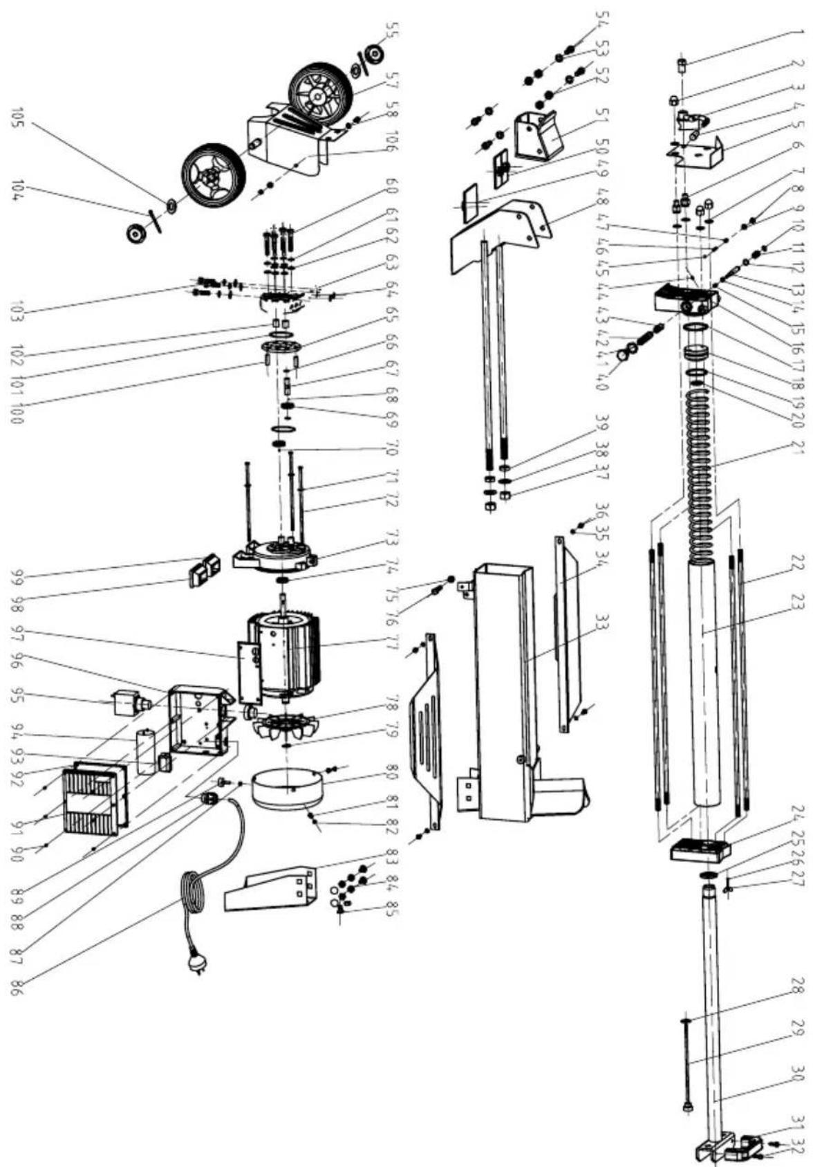 SCHEPPACH HL650 - Hibaelhárítás - 1