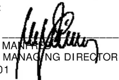 MANFRED MANAGING DIRECTOR 01