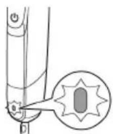 PHILIPS OneBlade QP2620 - Battery status indicator QP2630: - 2