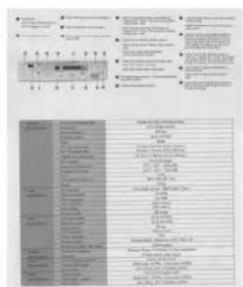 Scanned document with multiple columns of Chinese text, tables, and a table with numerical data, likely from a technical or legal report.