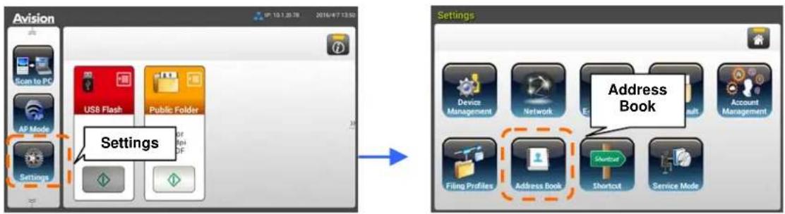 AVISION AN240W - Creating Your Address Book - 1
