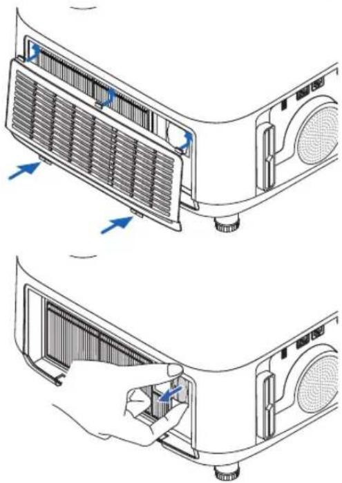 NEC NP-P554W - NOTE: - 1
